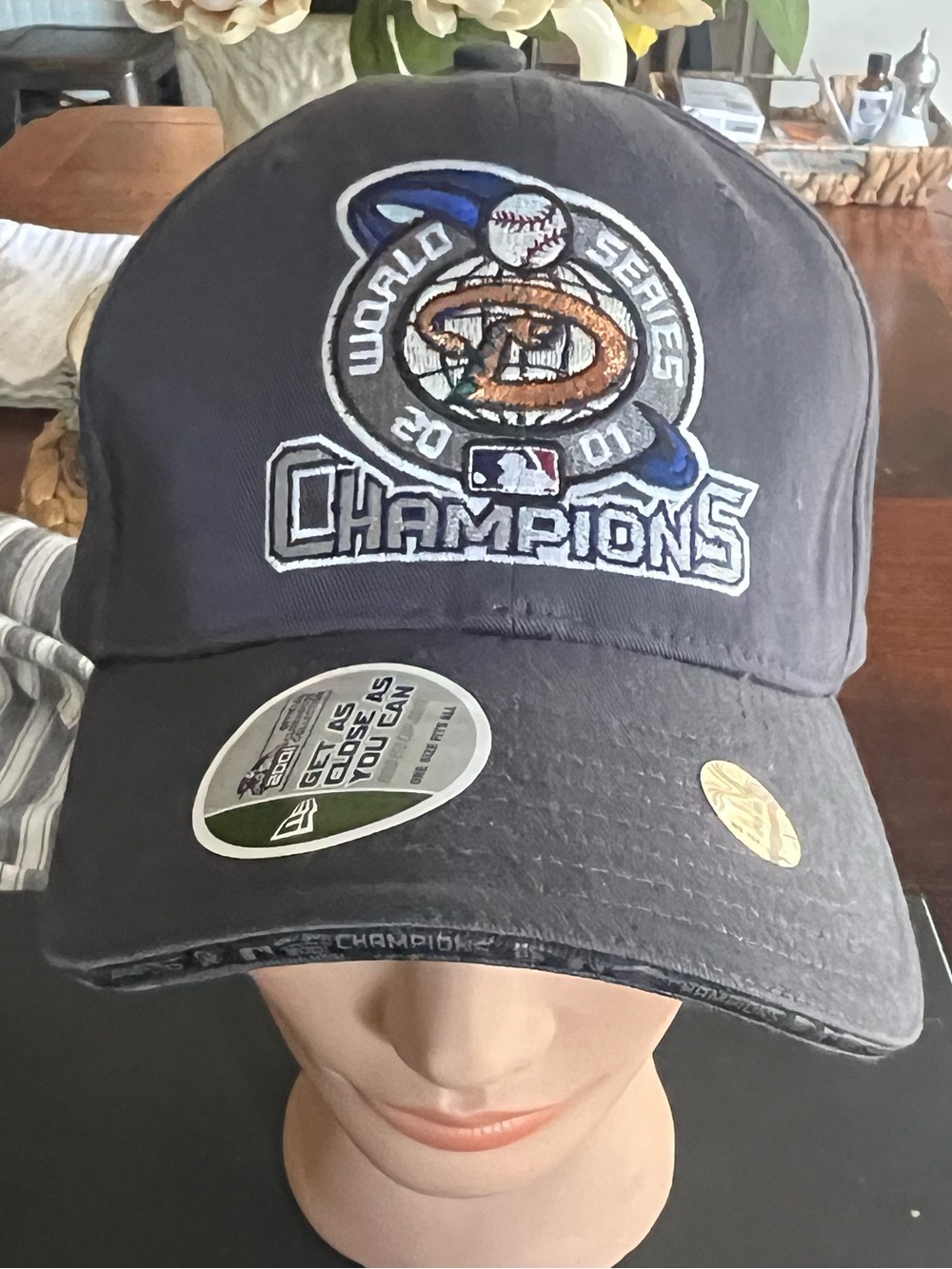2001 World Series Champions Baseball Cap Arizona Diamondbacks new with tags